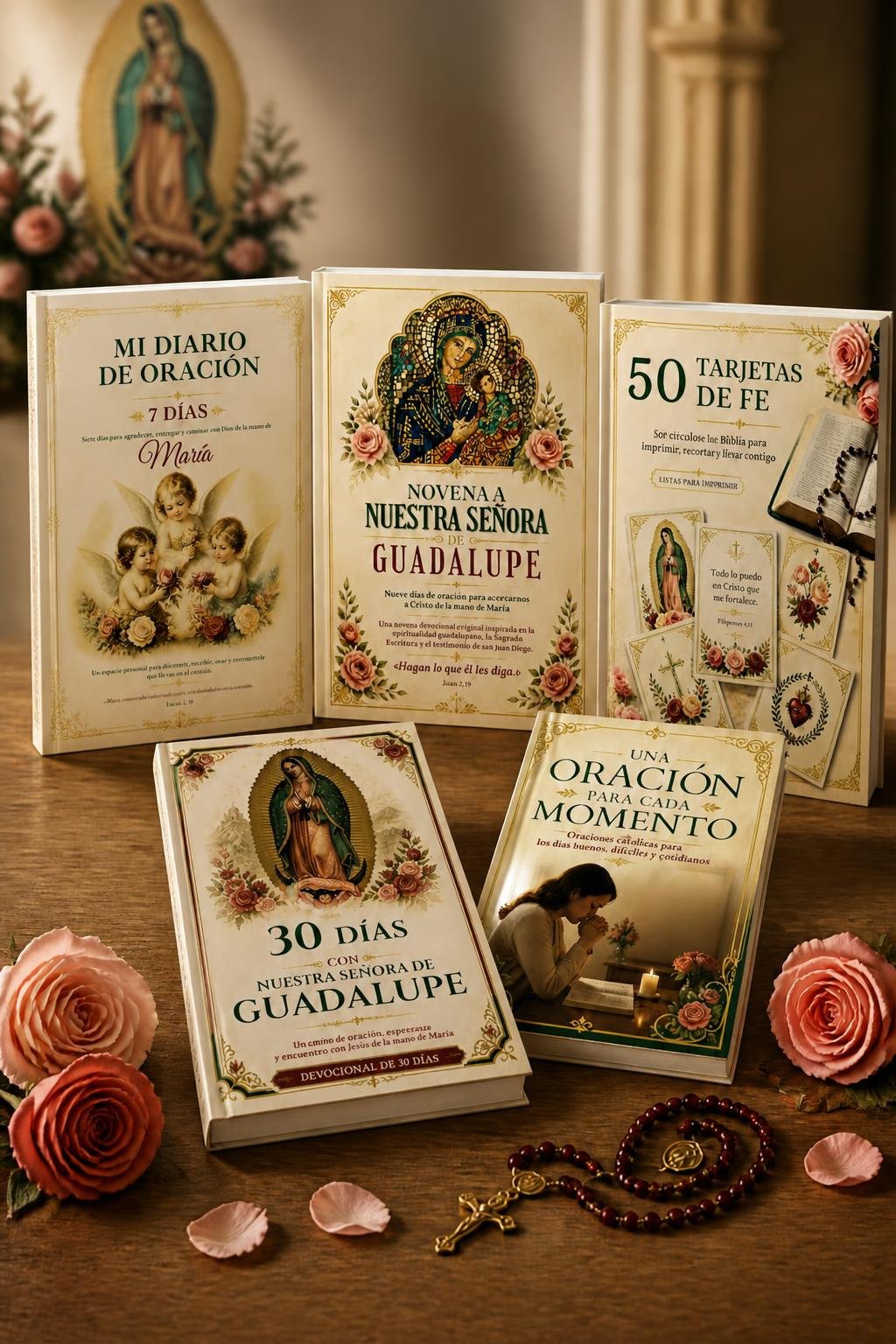 Los cinco materiales digitales de la Colección Completa Guadalupe